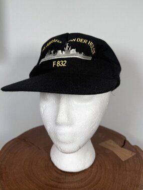 Vintage Made in USA Navy Military Ship Trucker Hat